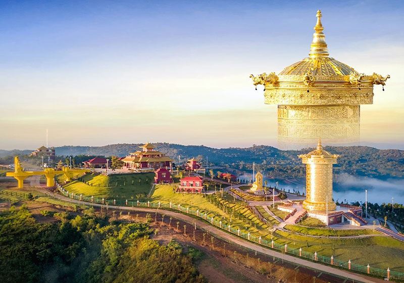 Đi tham qua địa điểm Samten Hills Đà Lạt